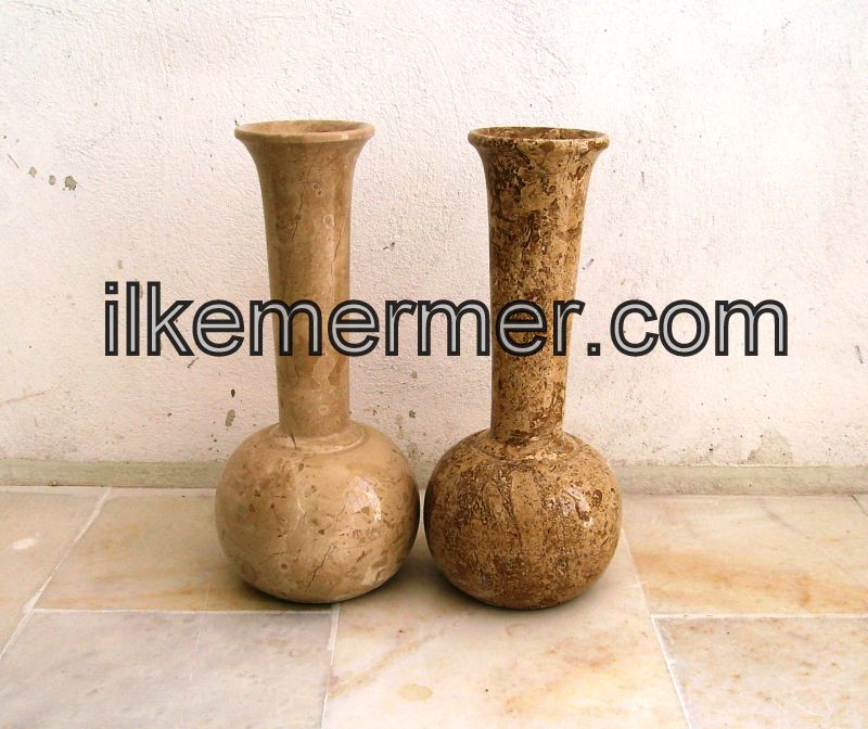 Mermer vazo ve dekoratif vazolar